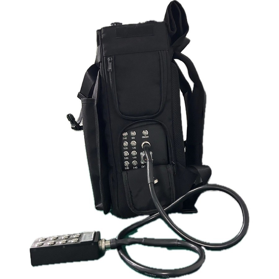 Rugged Outdoor Manpack Drone Jammer For Harsh Environment Security Protection best